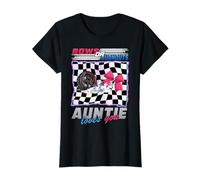 Gender Reveal Bows or burnouts Auntie Loves You Checkered T-Shirt