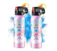 Gender Reveal Confetti Smoke Cannon, Small Size Biodegradable Fire Extinguisher Cannon Party Poppers for Baby Shower, Wedding, Birthday, Party, Christmas (Blue)