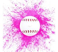 Gender Reveal Exploding Baseball for Gender Reveal Party Decorations 2 Pack Pink