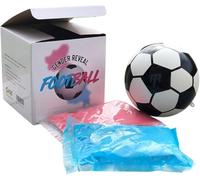 Gender Reveal Exploding Football Ball - Includes Blue and Pink Powder