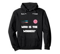 Gender Reveal Funny Who's the Winner, Guess What? Pregnancy Pullover Hoodie