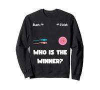 Gender Reveal Funny Who's the Winner, Guess What? Pregnancy Sweatshirt