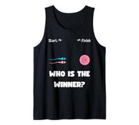 Gender Reveal Funny Who's The Winner, Guess What? Pregnancy Tank Top