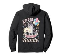 Gender Reveal Keeper Of The Gender Auntie Gender Matching Pullover Hoodie