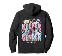 Gender Reveal Keeper Of The Gender Auntie Gender Matching Pullover Hoodie