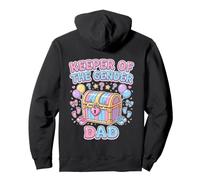 Gender Reveal Keeper Of The Gender Dad Gender Matching Pullover Hoodie