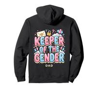 Gender Reveal Keeper Of The Gender Dad Gender Matching Pullover Hoodie