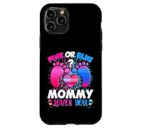 Gender Reveal Mommy Team Pink Or Blue What Do You Think Case for iPhone 11 Pro
