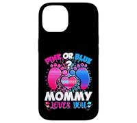 Gender Reveal Mommy Team Pink Or Blue What Do You Think Case for iPhone 14