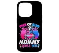 Gender Reveal Mommy Team Pink Or Blue What Do You Think Case for iPhone 14 Pro