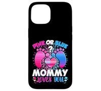 Gender Reveal Mommy Team Pink Or Blue What Do You Think Case for iPhone 15
