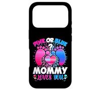 Gender Reveal Mommy Team Pink Or Blue What Do You Think Case for iPhone 17 Pro