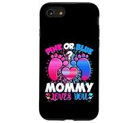 Gender Reveal Mommy Team Pink Or Blue What Do You Think Case for iPhone SE (2020) / 7/8