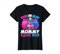 Gender Reveal Mommy Team Pink Or Blue What Do You Think T-Shirt