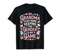Gender Reveal Party Grandma is My Name Cute T-Shirt