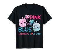 Gender Reveal Pink or Blue Boy or Girl Party Supplies Family T-Shirt