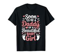 Gender Reveal, Soon to Be A Daddy of A Beautiful Baby Girl T-Shirt
