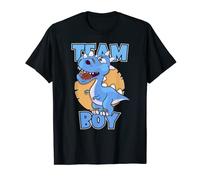 Gender Reveal Team Boy Dinosaur Team Boy Celebration Tee T-Shirt