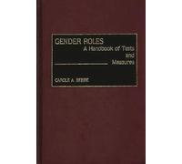 Gender Roles: A Handbook of Tests and Measures