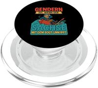 Gender Ss When The Saxon Overturns By Boat Shirt PopSockets PopGrip for MagSafe
