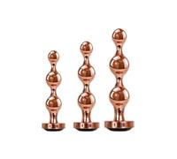 Gender X Gold Digger Set Anal Plug Gold 9.5 x 10.8 x 12 cm