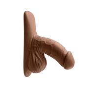 Gender X Silicone Packer Dildo Dark 15.2 cm