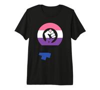 Genderfluid Flag Feminist Premium T-Shirt