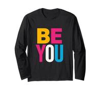 Genderfluid Pride Be You Retro Unisex Freedom Long Sleeve T-Shirt
