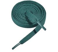 Gendewiner 1 Pair Shoe Laces Blackish Green Replacement 90cm Long 8mm Wide Flat Women Kids Men Sneakers High Top Trainers Bread Skate Shoelaces for Converse Air force 1 Nike Vans Adidas