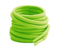 Gendewiner 2 Pairs Neon Green 180 cm Long Round Boots Shoelace Hiking Boots Shoe Laces Replacements for School Football Trainer Laces