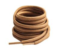 Gendewiner 2 Pairs Tan 120 cm Long Round Boots Shoelace Hiking Boots Shoe Laces Replacements for School Football Trainer Laces