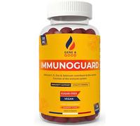 Gene & Good® Immune Support Gummies (Blueberry Flavour) | Vitamin C + Vitamin D + Zinc + Selenium | Elderberry Extract + Beta-Glucan | Sugar Free | Vegan | 60 Gummies (2)