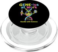 GENE ius at work Handle with Science PopSockets PopGrip for MagSafe