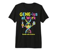 Gene ius at Work Handle with Science Premium T-Shirt