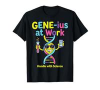 Gene ius at Work Handle with Science T-Shirt