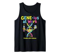 Gene ius at Work Handle with Science Tank Top