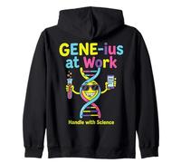 GENE ius at work Handle with Science Zip Hoodie