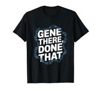 Gene There Done that - Crispr DNA Biology Value Graphic T-Shirt, Men, Black, XL