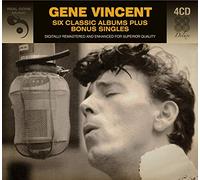 Gene Vincent - 6 Classic Albums Plus Bonus Singles [Audio CD] Gene Vincent
