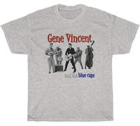 Gene Vincent & The Blue Caps Rockabilly Men's Unisex T Shirt Tee Mens