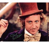 Gene Wilder - Willy Wonka Autograph Signed A4 Photo Print