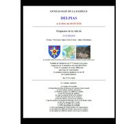 Généalogie de la famille Delpias originaire de Lucéram