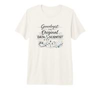 Genealogist The Original Data Scientist Family History Premium T-Shirt