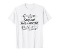 Genealogist The Original Data Scientist Family History T-Shirt