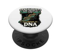 Genealogists Are People Too According to DNA Funny PopSockets Adhesive PopGrip