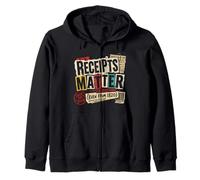 Genealogy Ancestry Receipts Matter Even From 1820 Zip Hoodie
