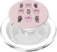 Genealogy Dna Family History Ancestry Girl Coquette Bow Mom PopSockets PopGrip for MagSafe