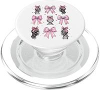 Genealogy Dna Family History Ancestry Girl Coquette Bow Mom PopSockets PopGrip for MagSafe