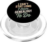 Genealogy Family Trees History Ancestors Men Women Kids PopSockets PopGrip for MagSafe