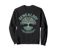 Genealogy Family type Tree Roots Ancestry Lineage Design Sweatshirt
